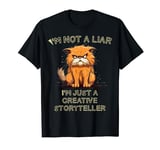 I'm not a Liar, funny white Lie Cat idea for Man and Woman T-Shirt