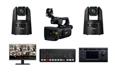 Canon PTZ Streaming kit XA50 + 2 x CR-N500 IP100 Extreme ISO