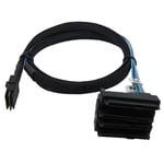 1M Power Cable Mini SAS 36Pin SFF-8087 to 29+15Pin 4 x SFF-8482 SATA Power Cable