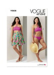 Vogue 2038 - Bikini & Skjørt