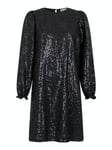 Isobel Sequins Dress - Black