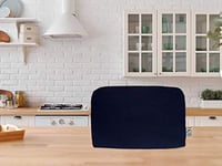 Cozycoverup® Dust Cover for Toaster in Black (Dualit New Gen Classic 2 Slice)