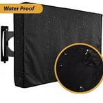 Outdoor TV Cover LCD LED TV Universal Waterproof Weatherproof And Dustproof TV Screen Protector Suitable For Most TV Stands And Brackets 24x19inch