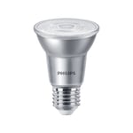 Philips MASTER LEDspot E27 PAR20 6W 500lm 25D - 827 Extra Varm Vit | Dimbar - Ersättare 50W