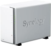 Synology DS223J 20TB 2 Bay NAS Solution installed with 2 x 10TB Western Digital Red Plus Drives