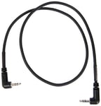 BOSS BCC-2-3535 60 cm – Câble TRS MIDI 3,5 mm compact – procure une connexion premium grâce à des connecteurs coudés TRS MIDI 3,5 mm entre les pédales