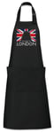 Welcome To London BBQ Cooking Apron Mortal Predator Engines Cities Symbol Logo