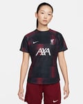 Liverpool F.C. Academy Pro Women's Nike Dri-FIT Football Pre-Match Short-Sleeve Top