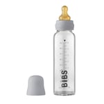 BIBS Baby Glass Bottle Complete Set Latex Cloud 225ml