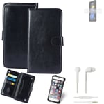 CASE FOR Xiaomi Redmi Note 11T Pro FAUX LEATHER + EARPHONES PROTECTION WALLET BO