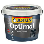 Maling Optimal Vindu og Dør oksydrød base 3L - Jotun