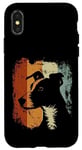 Coque pour iPhone X/XS Retro Vintage Design Smooth Fox Terrier Dog