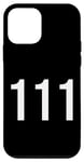 iPhone 12 mini Angel Number 111 Numerology Mystical Spiritual Number Case
