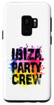 Coque pour Galaxy S9 Ibiza Party Crew coloré | Citation de vacances d'équipe 2024