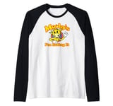 Jay & Silent Bob Mooby's Bold Logo I'm Eating It Raglan Baseball Tee