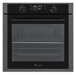 Award Built-in Electric Oven 60cm 10 Function 80L Black with Steam Clean