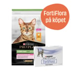 Sterilised Delicate Digestion Kyckling + 7-pack FortiFlora - Torrfoder 10 kg + 7-pack FortiFlora