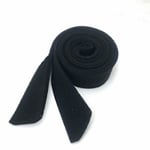 1 st Ylle Skärp Kappa Bälte Jacka Tröja Unisex Klassisk Vintage Fusk Ull Bälte 175cm*5 black