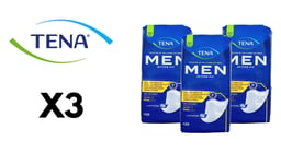 Tena Men Level 2 Absorbent Protector, Discreet Packaging, 3 Packs of 20, (60)