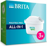 3 Pack BRITA Maxtra Pro All-in-1 Water Filter Jug Replacement Cartridges Refills