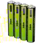 Verico LoopEnergy USB-C Laddbart batteri AAA (R03)