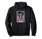 The Dog Mom Tarot Card Funny Skeleton Halloween Occult Magic Pullover Hoodie