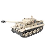 Seasy Technical Tank Building Blocks Set, Military Tiger Tank 131 Tank Model, 1018 Pcs Construction Set, Compatible with Lego Technic