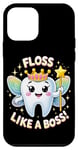 Coque pour iPhone 12 mini Floss Like a Boss Tooth Fairy Fun Hygiène bucco-dentaire