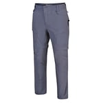 Dare 2b Pantalon avec Jambes détachables Tuned in II Trousers Homme Quarry Grey FR : 4XL (Taille Fabricant : 40")