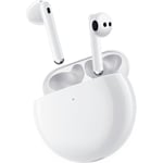 HUAWEI FreeBuds 4 True Wireless Noise Cancelling Earbuds - Ceramic White