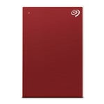 Seagate Backup Plus 2 Tb 2.5" Usb 3.0 Slim Portable External Hard Drive - Red