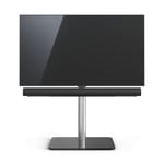 Spectral Just Racks TV-Stand TV620 with Soundbar Tray for Sonos Arc - Black Glass