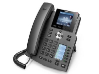 Fanvil X4G, IP-telefon, Svart, Trådbunden telefonlur, Skrivbord/vägg, In-band, Utanför bandet, SIP-information, 4 linjer