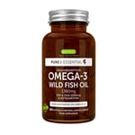 Igennus Pure & Essential Omega-3 Wild Fish Oil & Astaxanthin -