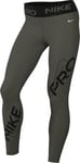 Nike Leggings-FB5488 Leggings Cargo Khaki/Black/Honeydew S