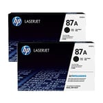 Original Multipack HP LaserJet Enterprise Flow MFP M527c Printer Toner Cartridges (2 Pack) -CF287A