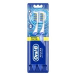 3 x Oral-B Pulsar Pro-Expert Medium Toothbrush Twin Pack Colours Vary