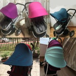 Baby Stroller Sun-shading Cover Prams Pushchair Sun Visor C Pink