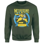 X-Men Wolverine Bio Sweatshirt - Green - M