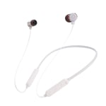 Fashion Bluetooth Earphone, Wireless Headphones Handsfree Earphones Bluetooth Earbuds Sport Running Headset with Mic for Gym Home Office etc (Color : White)