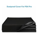 1 pc (NOIR)Housse Anti-Poussière pour PS4/ PS4 sliml Console,Protection pour PS4/ PS4 sliml,Cover Poussière Horizontal Protege Accessoires pour PS4/