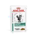 Royal Canin Veterinary Feline Satiety Weight Management i sås - 48 x 85 g