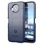 NOKOER Case for Nokia 8.3 5G, TPU Cover [Heavy Duty] Superior Anti-fall Protection Phone Case [Shockproof] [Non-Slip] [Anti-Fingerprint] Non-slip Case - Blue