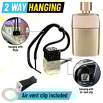 SHE’S GUILTY Car Diffuser Air Freshener - Air Vent Clip Included - 2 way hanging