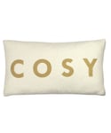 furn. Shearling Fleece Cushion Cover - Cream - One Size