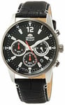 ORIENT SPORTS RN-KV0004B Chronograph Men's Watch Black Dial 2018 NEW from Japan