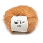 Silk Mohair Fat Fluff 25 gr Spicy Mustard yellow A787 Adlibris