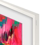 Samsung The Frame 2025 - Frame 85" TV-ram Vit