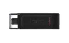 Kingston Technology DataTraveler 70 USB-minnepenn 128 GB USB Type-C 3.2 Gen 1 (3.1 Gen 1) Sort
