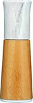 KitchenCraft Serenity Salt or Pepper Mill, Bamboo/Plastic, Brown/Pale Pink, 17.5 cm
